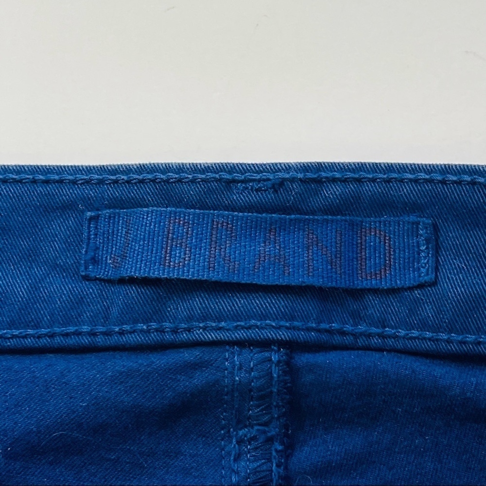 J Brand Kinsey Jeans Womens 26 Blueberry Contrast Panel Stretch Skinny - Picture 3 of 9